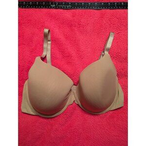 Victoria's Secret The T-Shirt Lightly Lined Demi Bra 38D Beige Nude Underwire VS